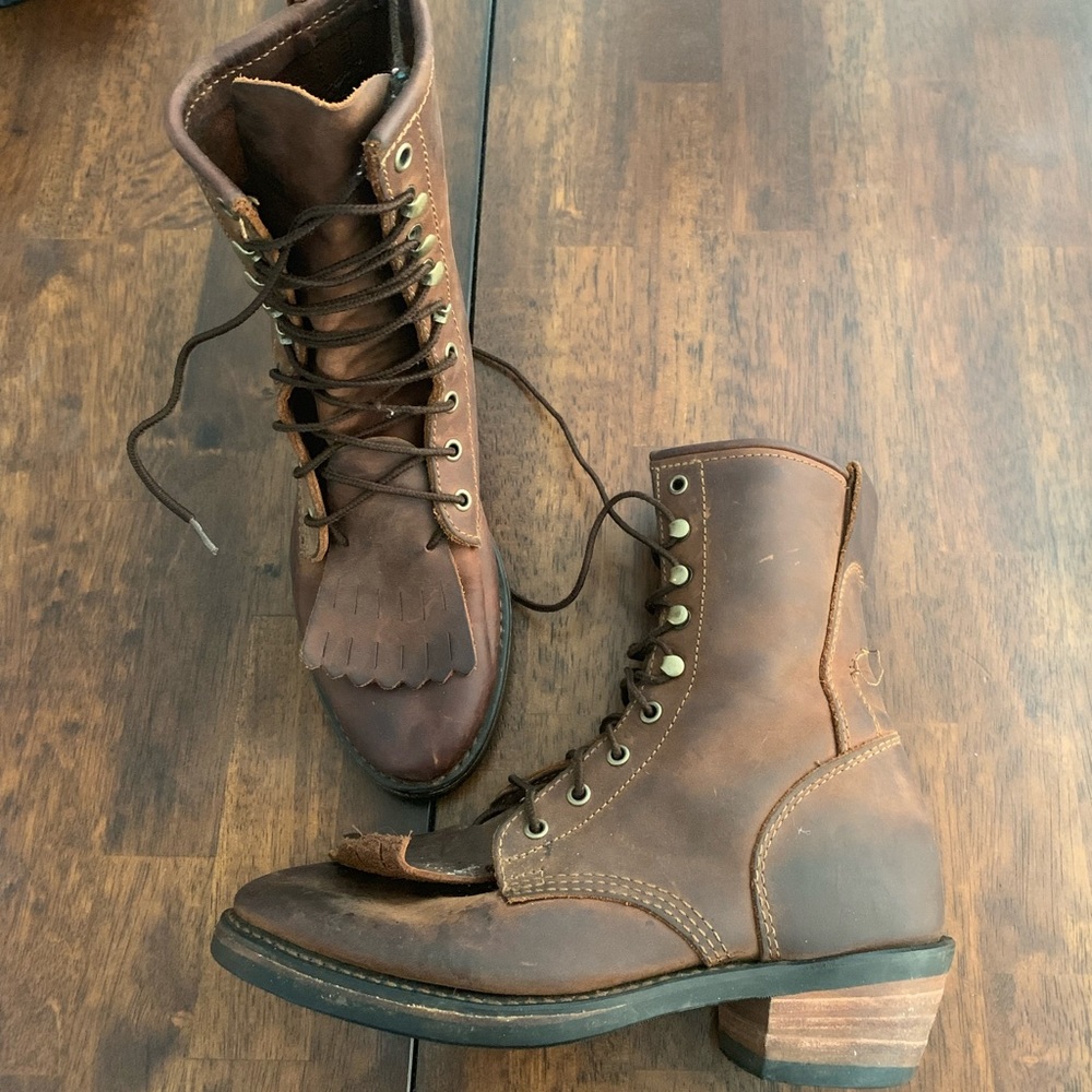 Durango Lace Up Boots